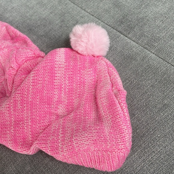 Light Pink Dog/Cat Hoodie With Puffball - Picture 3 of 6